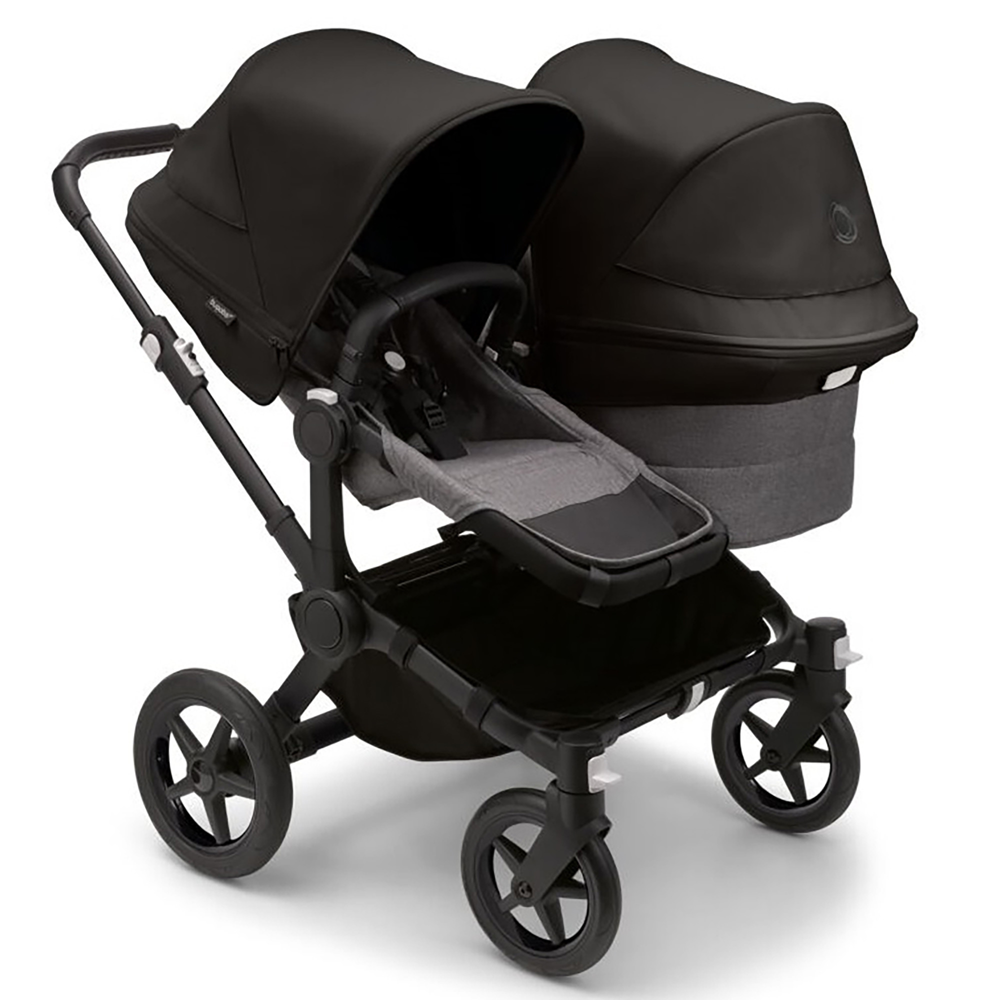 2 1 Bugaboo Donkey 5 Duo Black Grey